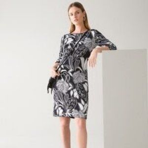 White House Black Market reversible jersey knit dress